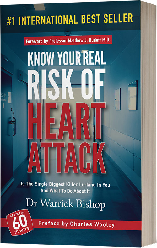 Hardcover copy of Know Your Real Risk of Heart Attack + Virtual Heart Scan Kit